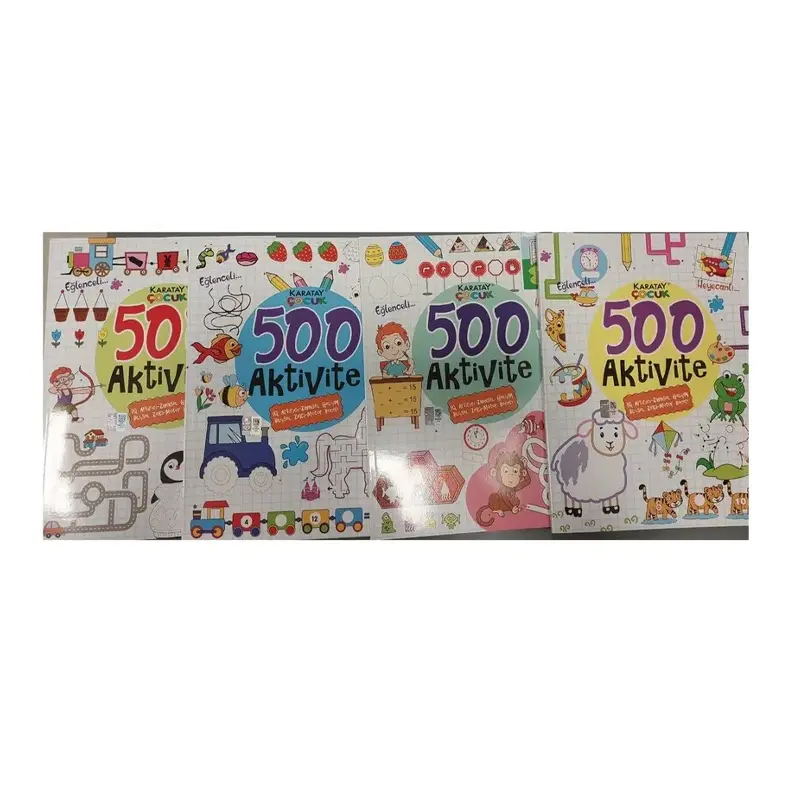 4E 500 Aktivite Seti 4 Kitap 96 Sayfa