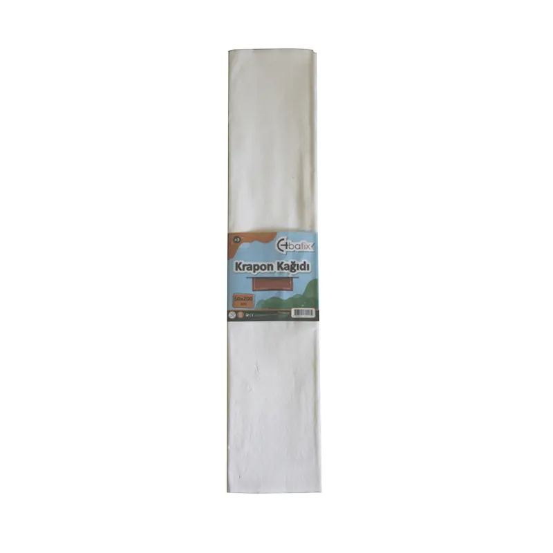 Bafix Krapon Kağıdı 50x200cm Beyaz 10 Lu Paket
