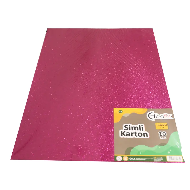 Bafix Simli Karton Mor 50x70cm 10 Lu Paket