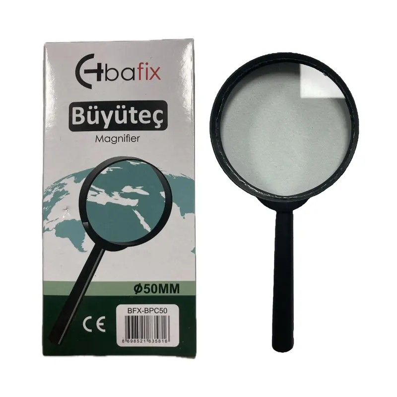 Bafix BPC50 Plastik Çerçeveli Büyüteç 50mm 10 Lu Paket