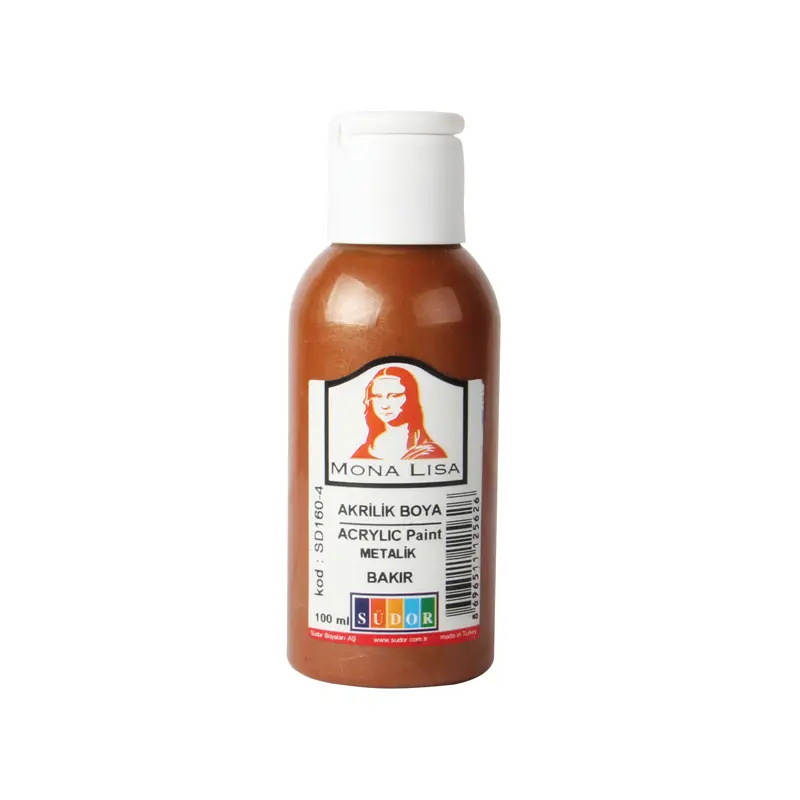 Mona Lisa SD160-04 Akrilik Boya 70 ML Bakır x 12 Li Kut