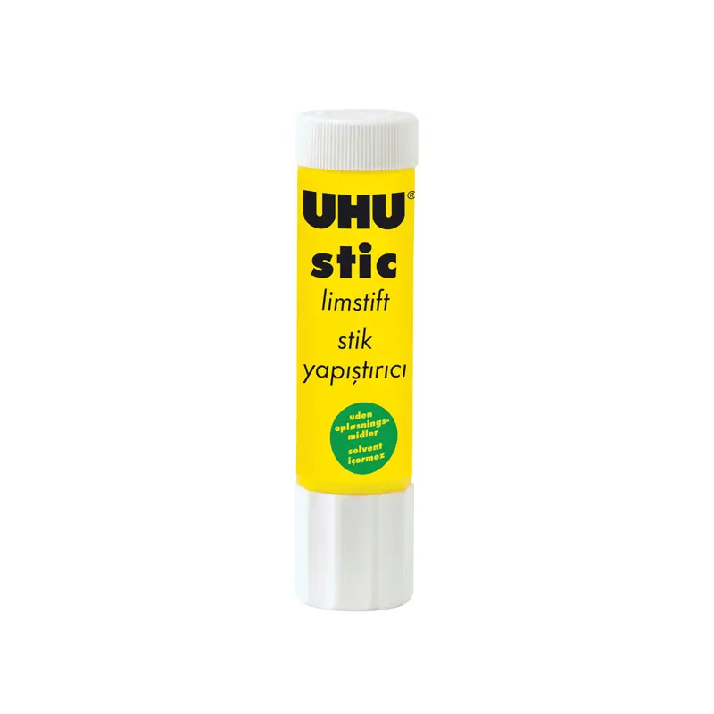 Uhu 40257 Solventsiz Stick Yapıştırıcı 40 GR x 12 Li Paket