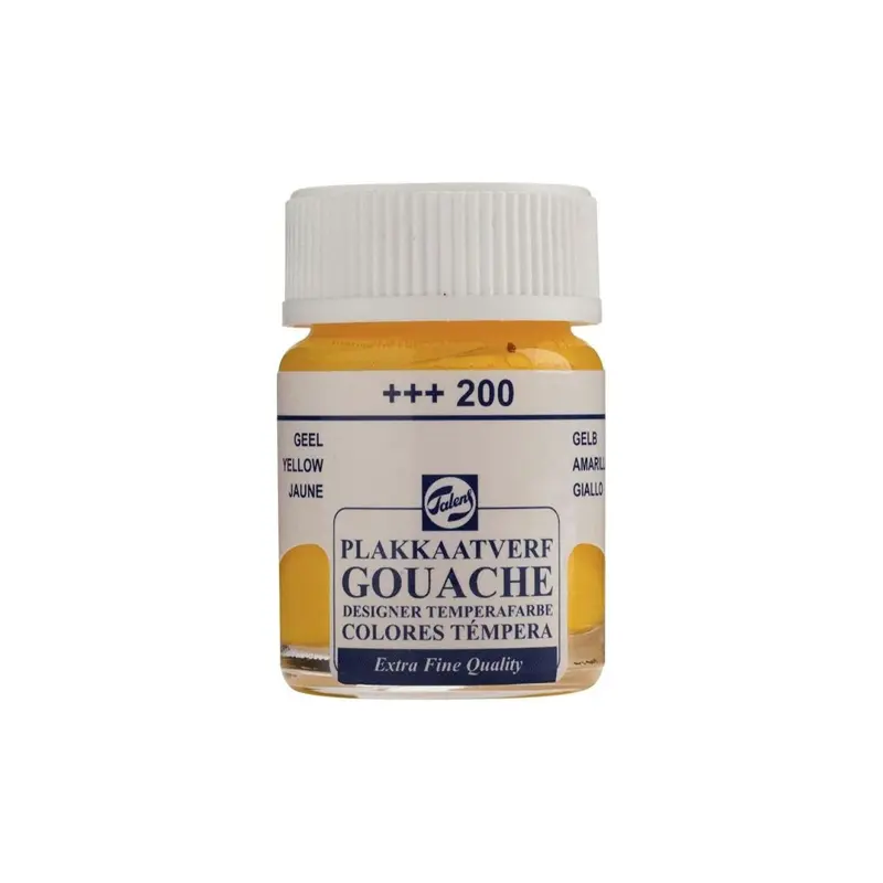 Talens 200 Guaj Boya Sarı 16 ML x 10 Lu Paket