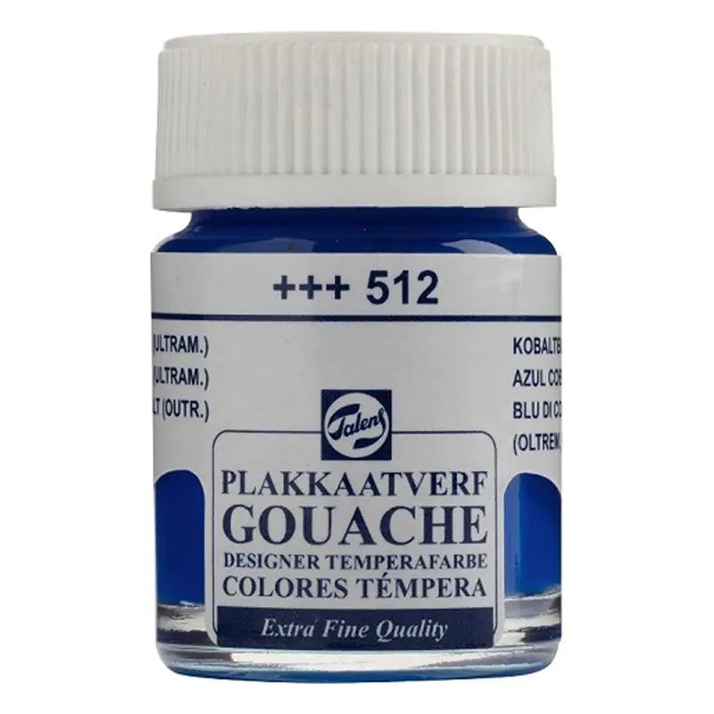 Talens 512 Guaj Boya Kobalt Mavisi 16 ML x 12 Li Kutu