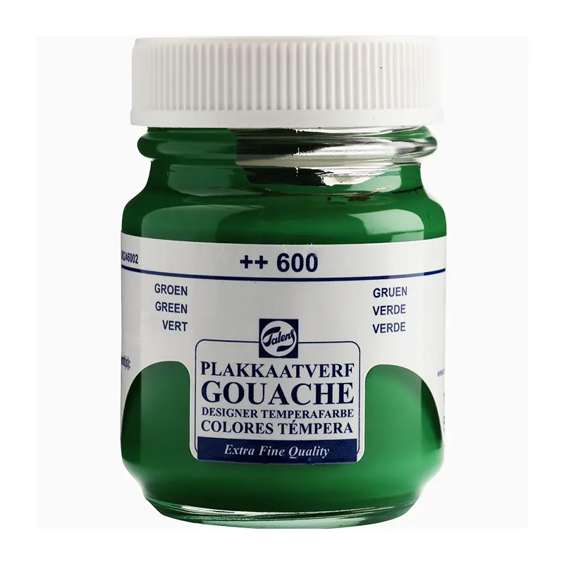 Talens 600 Guaj Boya Yeşil 16 ML x 10 Lu Paket
