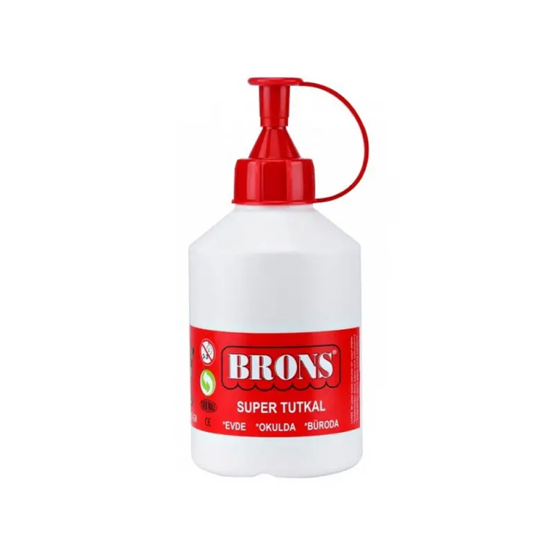 Brons BR-409 Tutkal Beyaz 250 Gr. x 6 Lı Kutu