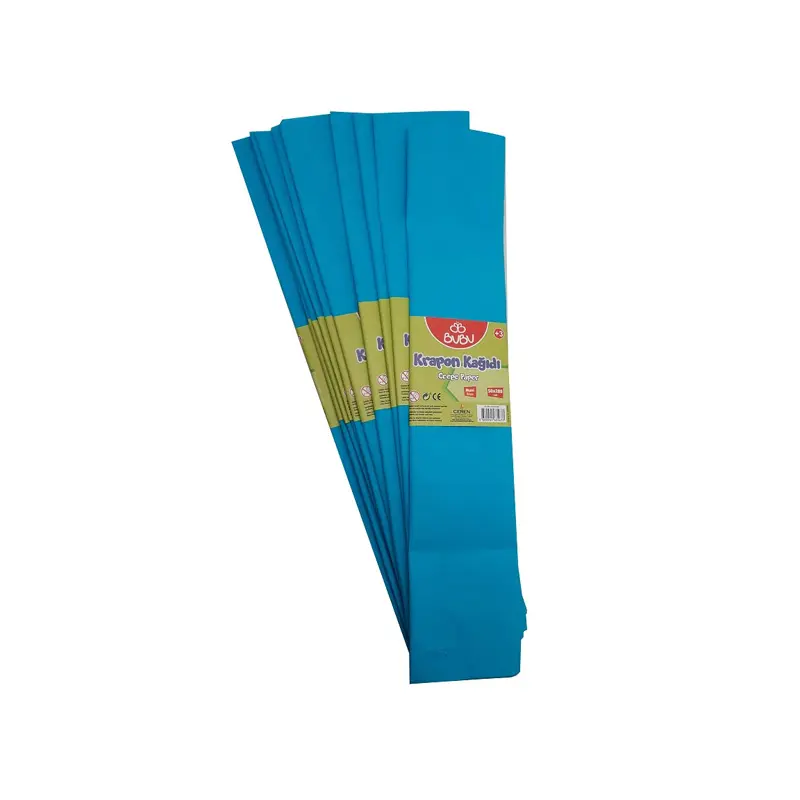 Bu-Bu KR0009 Krapon Kağıdı Mavi x 10 Lu Paket