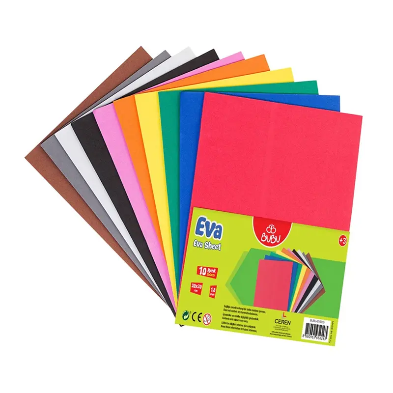 Bu-Bu EV0035 Düz Eva 20x30cm 10 Renk