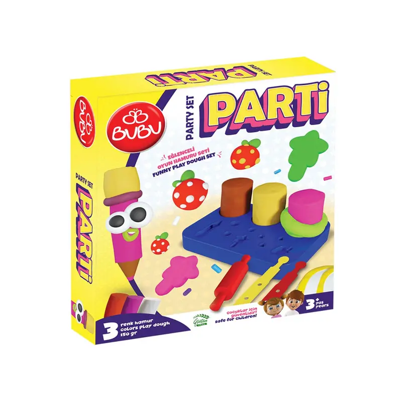 Bu-Bu OH0018 Oyun Hamuru Parti Seti