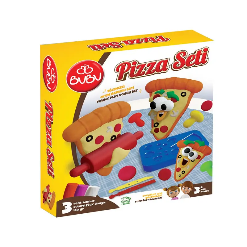 Bu-Bu OH0020 Oyun Hamuru Pizza Seti