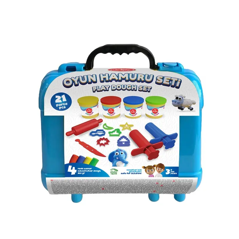 Bu-Bu OH0022 Çantalı Oyun Hamuru Seti