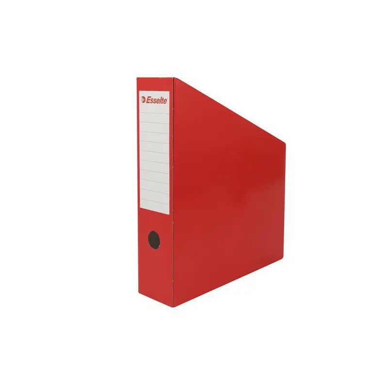 Esselte Slt-5276-25 Karton Kutu Klasör (Magazinlik) Kırmızı 6 Lı Paket