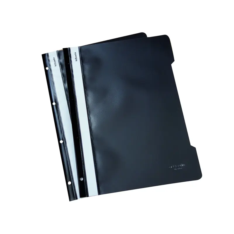 Esselte SLT-4199 Telli Dosya Plastik A4 Siyah 50 Li Paket
