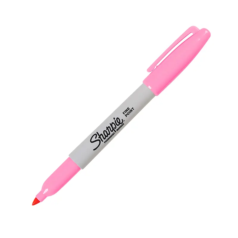 Sharpie 1785161 Permanent Fine Markör Yuvarlak Uçlu Pembe x 12 Li Kutu