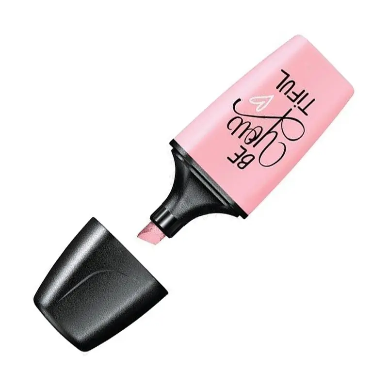 Stabilo 07/129-7 Pastellove Boss Mini Fosforlu Kalem Pembe x 10 Lu Kutu