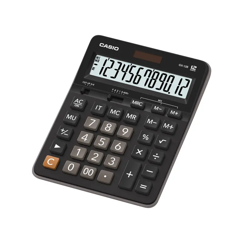 Casio GX-12B Masaüstü Hesap Makinesi 12 Hane