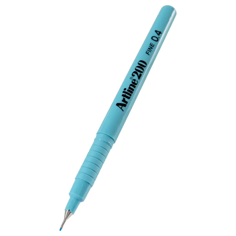 Artline EK-200N Fineliner 0.4mm Açık Mavi x 12 Li Kutu