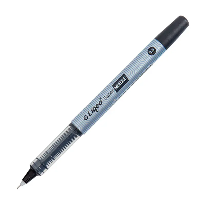 Liqeo R-5004I05-190 İğne Uçlu Kalem 0.5mm Siyah x 12 Li Kutu