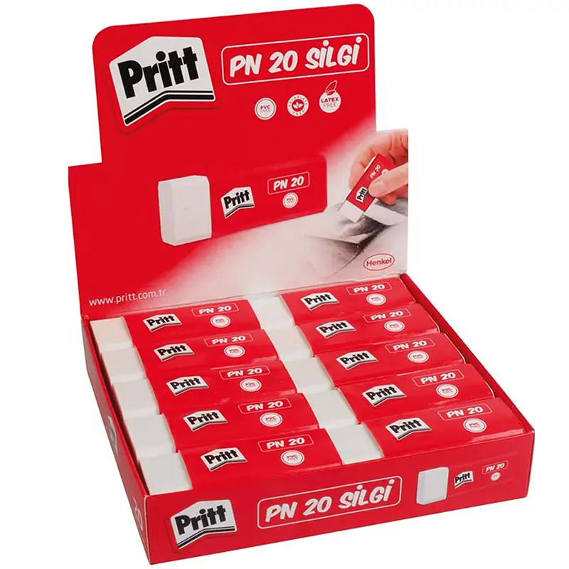 Pritt 2943470 Silgi PN-20 x 20 Li Kutu