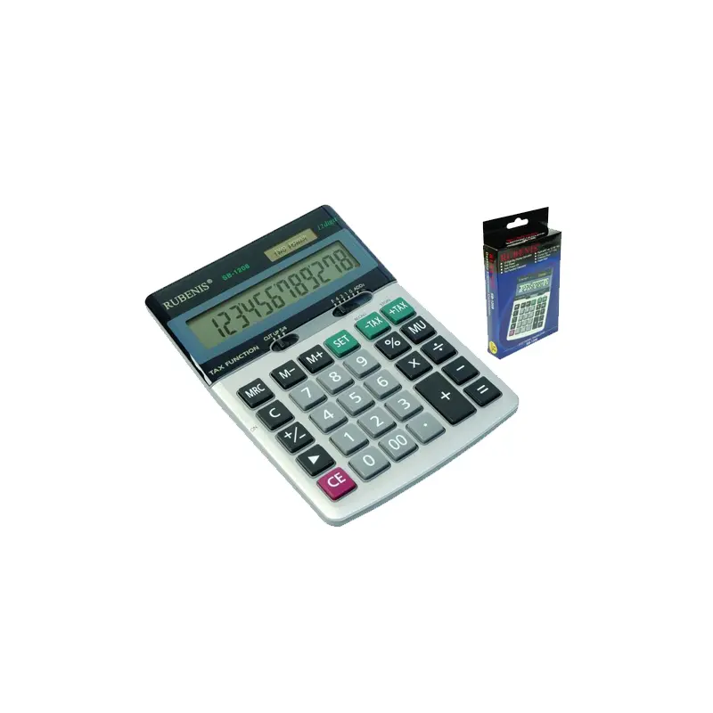 Rubenis SB-1208 Masaüstü Hesap Makinesi 12 Hane