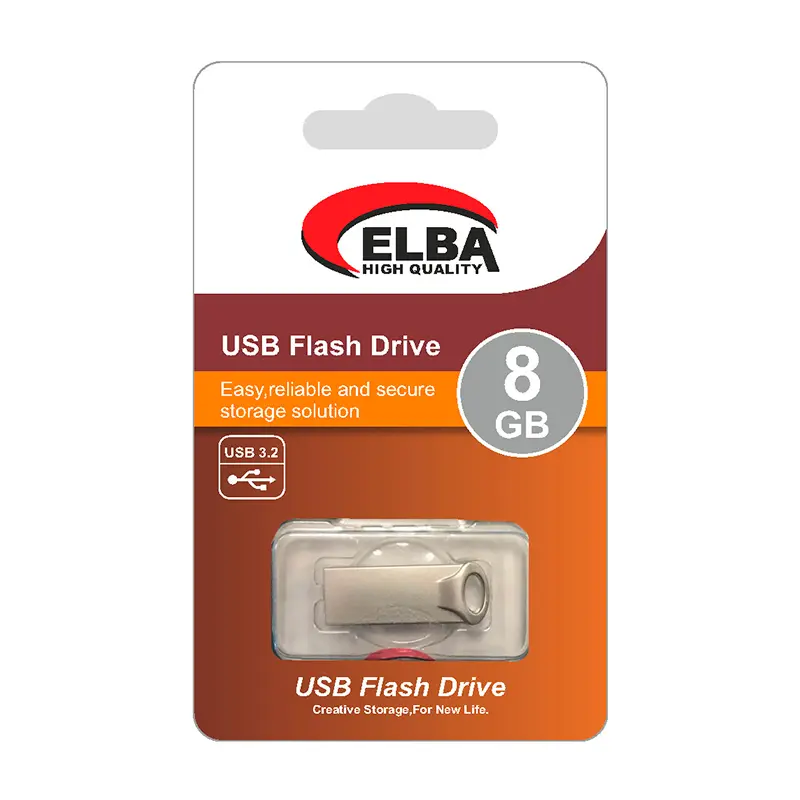 Elba Metal 3.2 USB Flash Bellek 8 GB