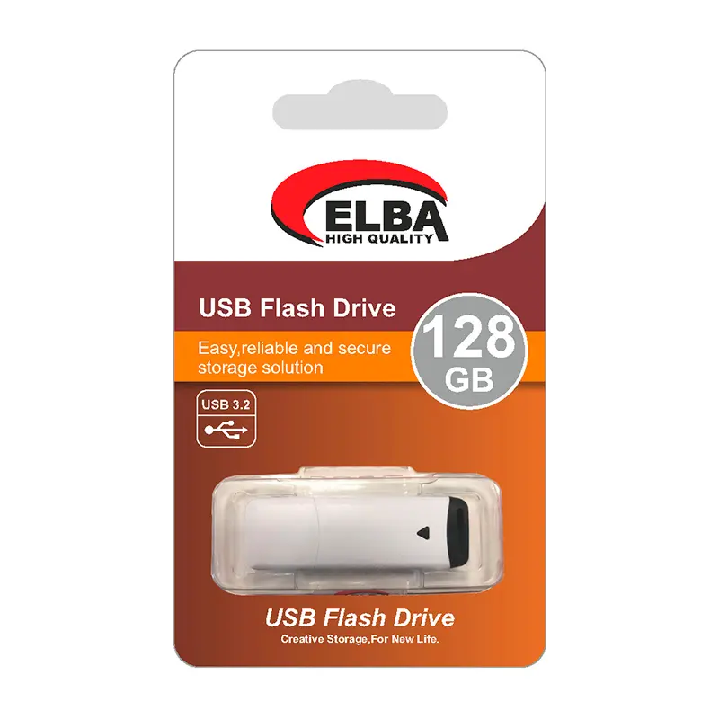 Elba Plastik 3.2 USB Flash Bellek 128 GB
