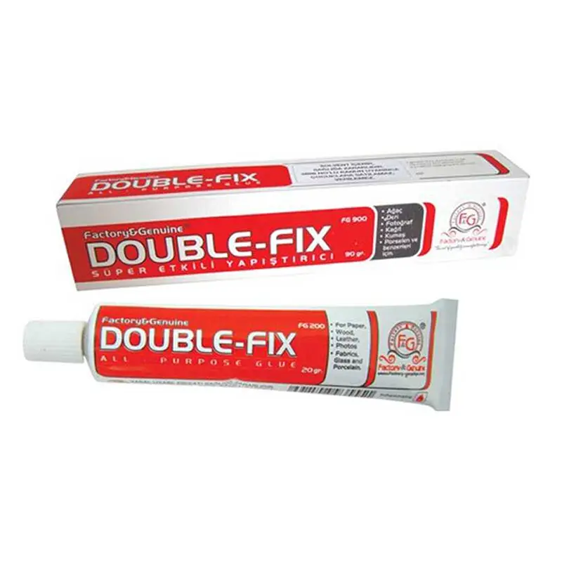 Factory Double Fix Süper Etkili Sıvı Yapıştırıcı 20 Gr. x 25 Li Paket