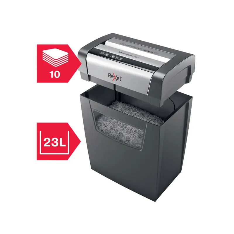 Rexel Momentum X410-SL Slimline Evrak İmha Makinesi