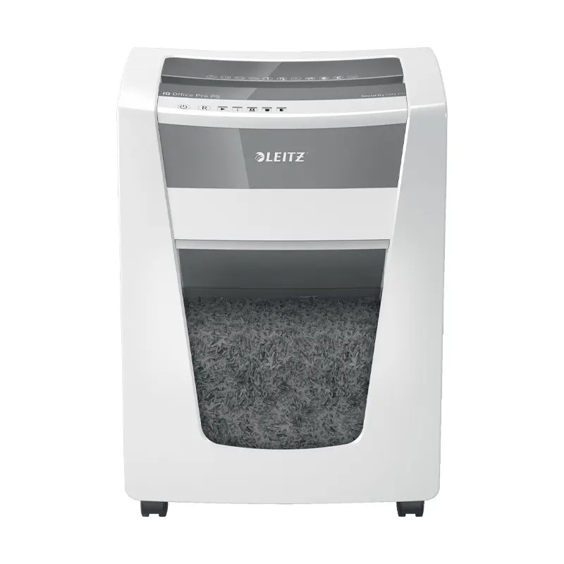 Leitz IQ Office Pro P5 Evrak İmha Makinesi Beyaz