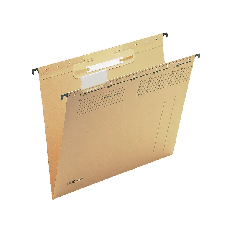 Leitz 1915-30-00 Askılı Dosya Telsiz Karton A4 10 LU Kahverengi x 10 Lu Koli