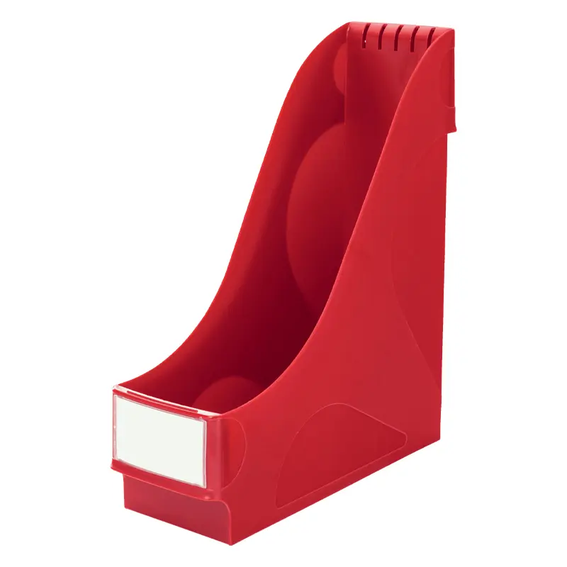 Leitz 2425T Kutu Klasör (Magazinlik) Plastik 9.8cm x 31.8cm x 29.1cm Kırmızı 8 Li Koli