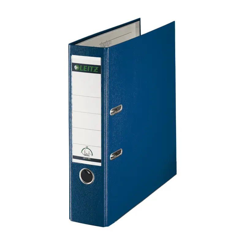 Leitz 1010T 180° Geniş Plastik Büro Klasör Mavi 24 Lü Koli