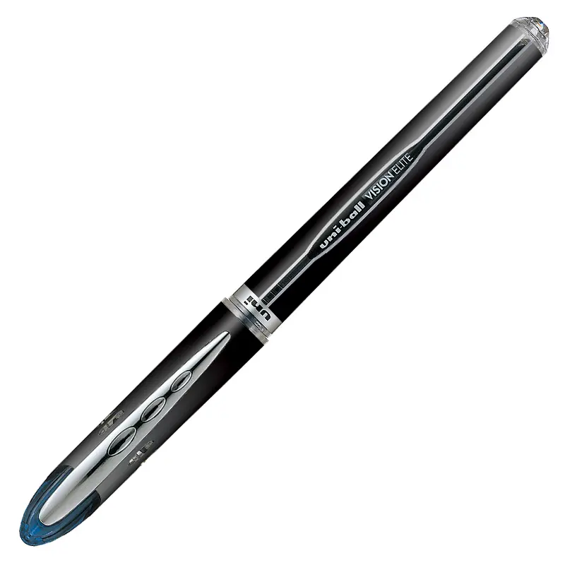 Uni-Ball UB-205 Vision Elite Bilye Uç Roller Kalem 0.5mm Mavi / Siyah 12 Li Kutu