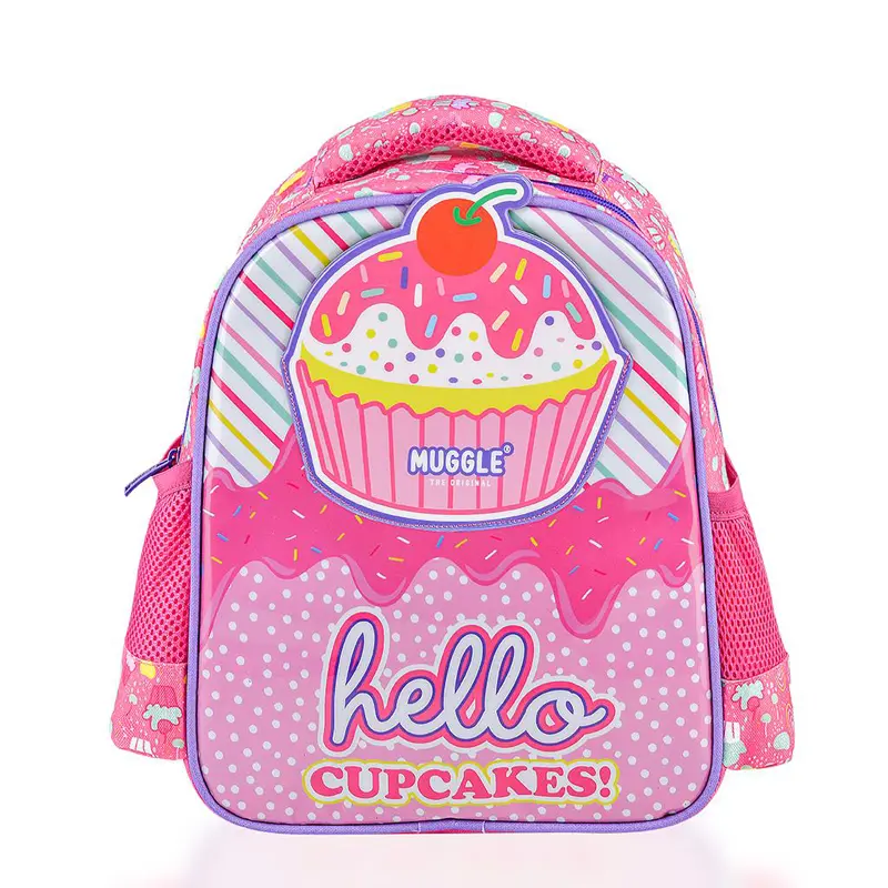 Muggle Mu-7075 Cup Cake Pembe Anaokulu Çantası