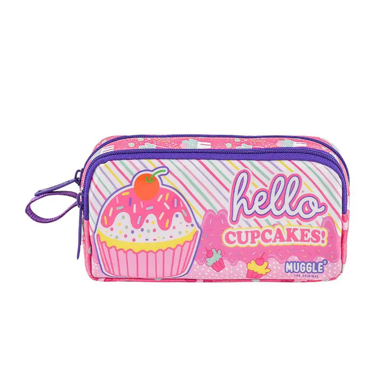 Muggle Mu-7112 Cup Cake Pembe Kalem Çantası