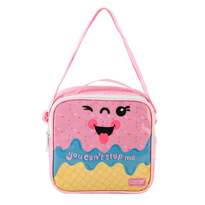 Muggle Mu-8690 Pink Ice Cream Pembe Beslenme Çantası