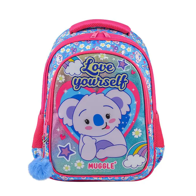 Muggle Mu-8744 Cute Koala Mavi Okul Çantası