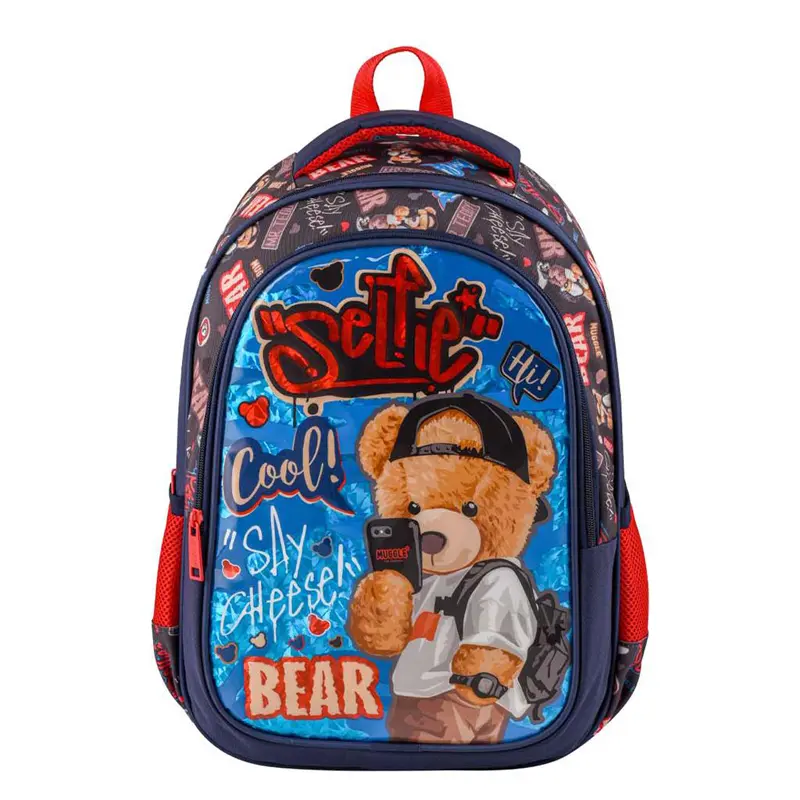 Muggle Mu-3809 Cool Bear İlkokul Çantası