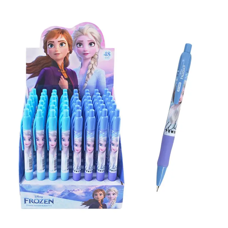 Otto 44552 Metal Başlıklı Frozen Versatil Kalem 48 Li Stand