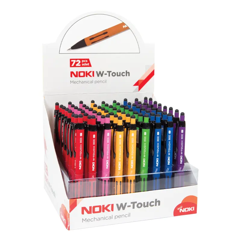 Noki 860007-48 W-Touch Versatil Kalem 0.7mm 48 Li Stand