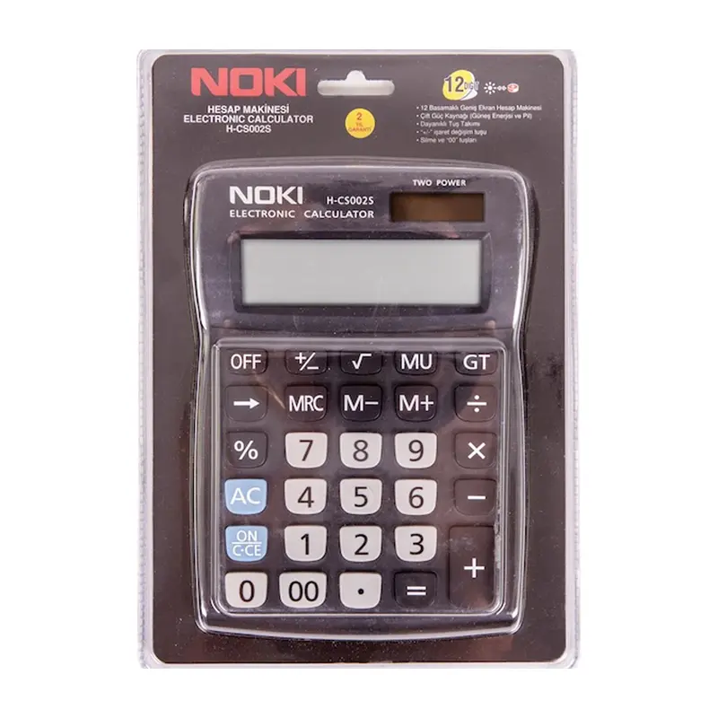 Noki H-CS002 Hesap Makinesi 12 Hane