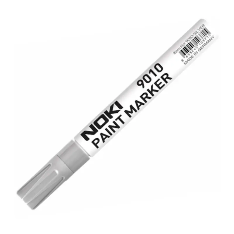 Noki 9010 Boya Dekor Markörü 1.0mm Gümüş 10 Lu Kutu