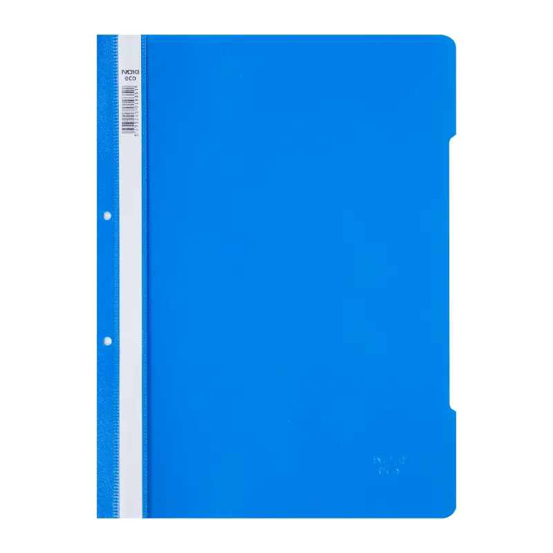 Noki 48288-130 Ekonomik Plastik Telli Dosya A4 Mavi x 50 Li Paket