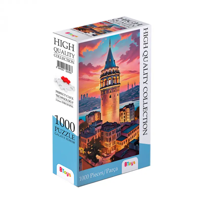 BToys 326583 Puzzle 1000 Parça Galata Tower