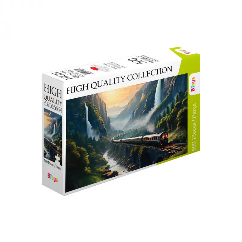 BToys 326781 Puzzle 500 Parça Doğu Ekspress