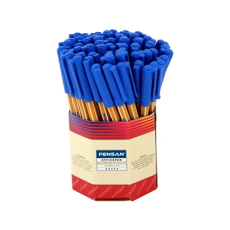 Pensan 1010 Office Pen Tükenmez Kalem Mavi 60 Lı Kutu