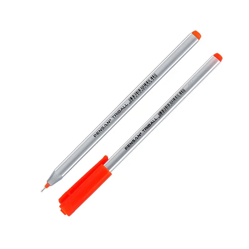 Pensan 1003 Triball Bilye Uç Tükenmez Kalem 1.0mm Kırmızı 12 Li Kutu