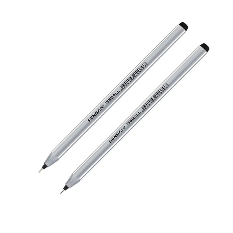 Pensan 1003 Triball Bilye Uç Tükenmez Kalem 1.0mm Siyah 12 Li Kutu