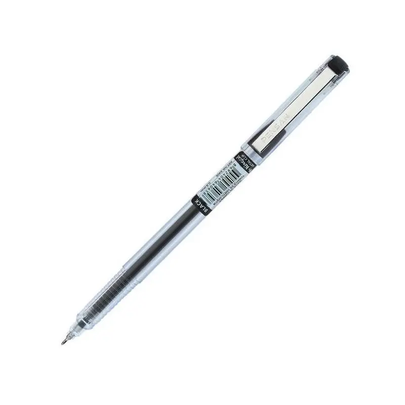 Pensan 6405 My-King Jel Metal Klips Tükenmez Kalem 0.5mm Siyah x 12 Li Kutu