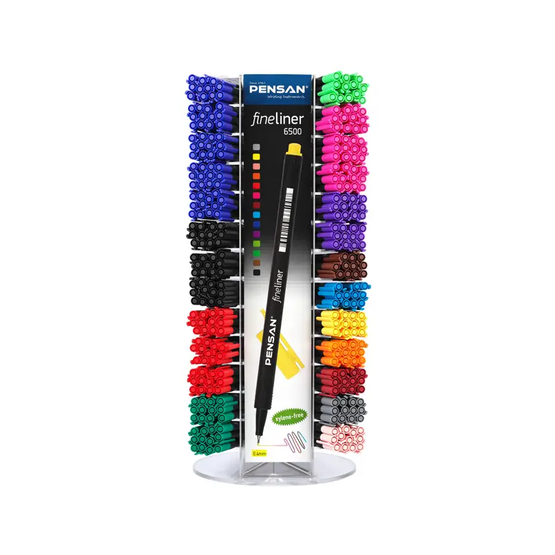 Pensan 6500 Keçe Uçlu Fineliner Kalem 502 Li Stand